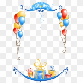 Happy Birthday Png Frame, Transparent Png - birthday wishes png