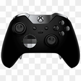 Xbox One Elite Controller Black, HD Png Download - gaming controller png