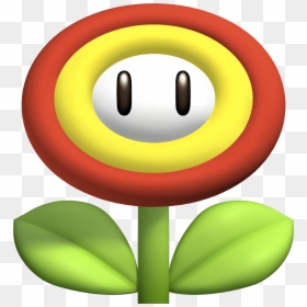 New Super Mario Bros Wii Flower, HD Png Download - paper mario png