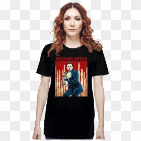 Halloween Story T Shirt, HD Png Download - michael myers png