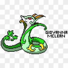 Serperior Gen 5 Sprite, HD Png Download - serperior png