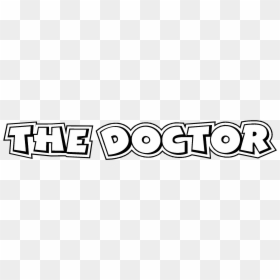 The Doctor Logo Black And White - Valentino Rossi, HD Png Download - black doctor png