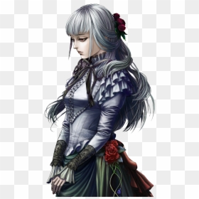 House In Fata Morgana White Haired Girl, HD Png Download - sadness png