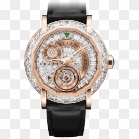 Graff Diamond Watch Mens, HD Png Download - diamond watch png