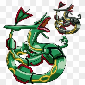 Free Download Rayquaza Clipart Groudon Pokémon Emerald - Rayquaza Pokemon Groudon, HD Png Download - serperior png