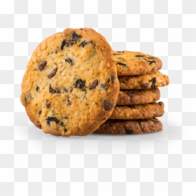Crunchy Oat Cookie - Chocolate Chip Cookie, HD Png Download - chocolate chip png