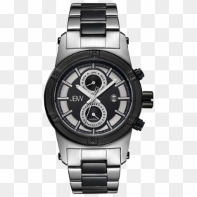 Jbw Strider J6263g Two Tone Stainless Steel Black Ion - J6263g, HD Png Download - diamond watch png