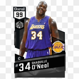 2k Cards Allen Iverson, HD Png Download - shaquille o'neal lakers png
