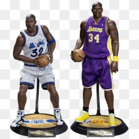 Shaquille O’neal 1/6th Scale Enterbay Action Figure - Shaquille O Neal Toy, HD Png Download - shaquille o'neal lakers png