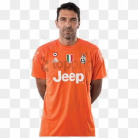 T-shirt,orange,active Uniform - Buffon Em Png, Transparent Png - buffon png