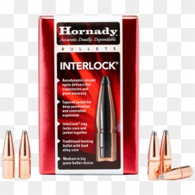 Interlock Round Nose 30cal 150gr - Hornady Interlock 150 Grain 30 Cal, HD Png Download - big nose png