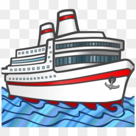 Ship Cliparts Cruise Ship Encode Clipart To Base64 - Ship Clipart Black And White, HD Png Download - cruise ship black and white png
