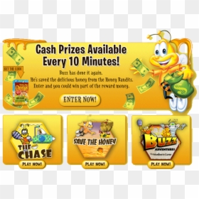 Chase Honey Nut Cheerios, HD Png Download - honey nut cheerios bee png
