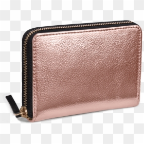 Wallet, HD Png Download - gold zipper png