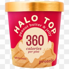 Peanut Butter And Jelly Halo Top, HD Png Download - peanut butter and jelly png