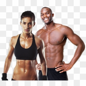 Mobirise - Couple Fitness Transparent Background, HD Png Download - fitness man png