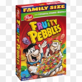 Fruity Pebbles, HD Png Download - reese's puffs png