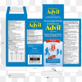 Childrens Advil Dosage, HD Png Download - advil png
