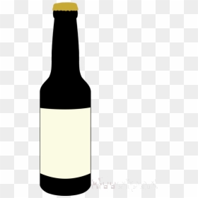 Beer Champagne Wine Transparent Image Clipart Free - Glass Bottle, HD Png Download - beer and wine png