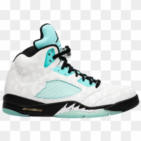 Jordan 5 Island Green, HD Png Download - michael jordan signature png