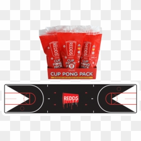 Redds Cups Pong Pack, HD Png Download - beer pong table png