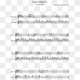Easy Attack On Titan Trumpet Sheet Music, HD Png Download - macklemore png