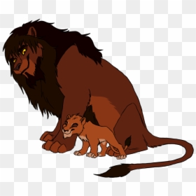 The Lion King Scar Character Swahili Language - Lion King Pixel Art, HD Png Download - eye scar png