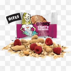 Bobos Raspberry, HD Png Download - peanut butter and jelly png