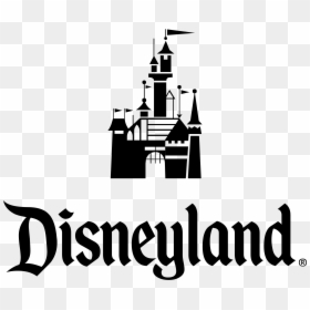 Font,logo,graphics,clip Art,castle - Disneyland Logo, HD Png Download - disneyland castle png