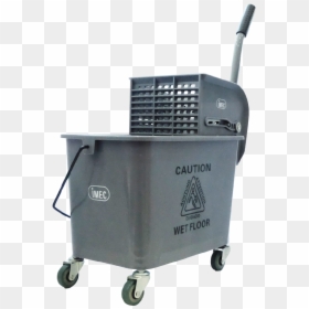 Shopping Cart, HD Png Download - mop bucket png