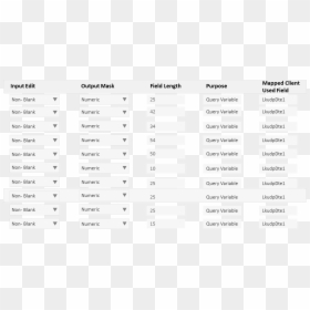 Php Grid Free With Dropdown, HD Png Download - white text box png