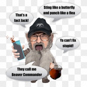 Transparent Duck Dynasty Beard Png - Si Robertson, Png Download - duck dynasty beard png