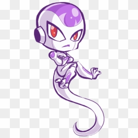 Transparent Freeza Png - Freeza Chibi, Png Download - vegeta hair png