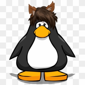 Penguin With A Scarf, HD Png Download - wolf ears png
