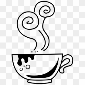 Hand Drawn Line Png - Coffee Cup Doodle Art, Transparent Png - drawn line png
