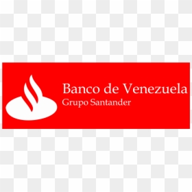 Banco De Venezuela Grupo Santander Logo Vector - Banco De Venezuela Santander, HD Png Download - logo santander png