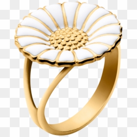 Daisy Ring 18 Mm - Georg Jensen Ring, HD Png Download - metal ring png