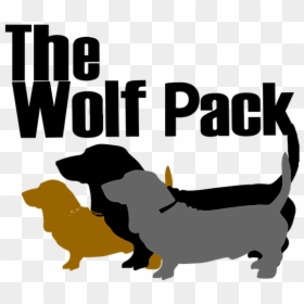 The-wolfpack - Dachshund, HD Png Download - wolf ears png
