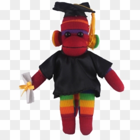 Stuffed Toy, HD Png Download - sock monkey png