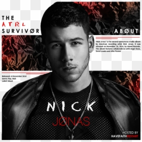 [and The Winner Is] Nick Jonas - Nick Jonas Capa De Revista, HD Png Download - aluminum foil png