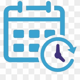 Refund Blue Icons Text Tax Computer - Event Planning Icon, HD Png Download - tax icon png