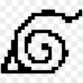 Naruto Headband Pixel Art, HD Png Download - naruto symbol png