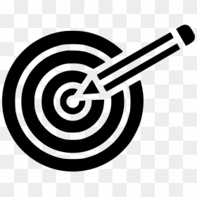 Business Goal Target Business Vision Auditory - Goal And Vision Icon Png, Transparent Png - goal icon png