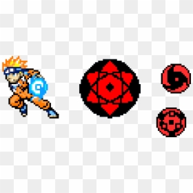 Pixel Art Naruto, HD Png Download - naruto symbol png