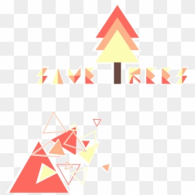 Triangle, HD Png Download - tattered banner png