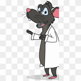 Transparent Lab Rat Png - Cartoon, Png Download - lab rat png