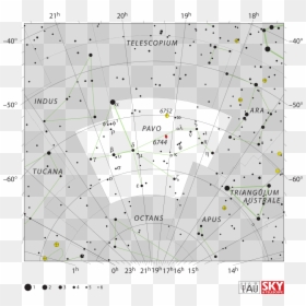 Coma Berenices Star Chart, HD Png Download - pavo png