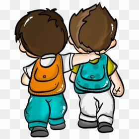 Boys Going To School Clipart, HD Png Download - preschool png