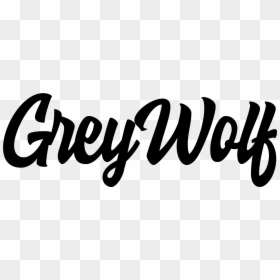 Logo - Calligraphy, HD Png Download - wolf ears png