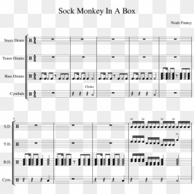Sheet Music, HD Png Download - sock monkey png